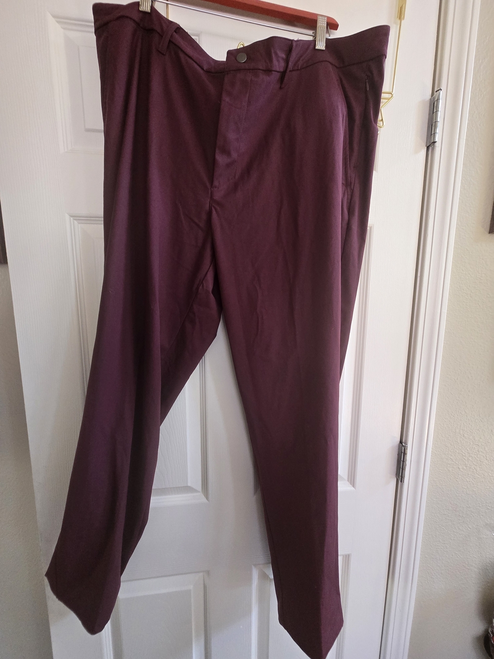Reebok Men's Deep Red colored Chinos